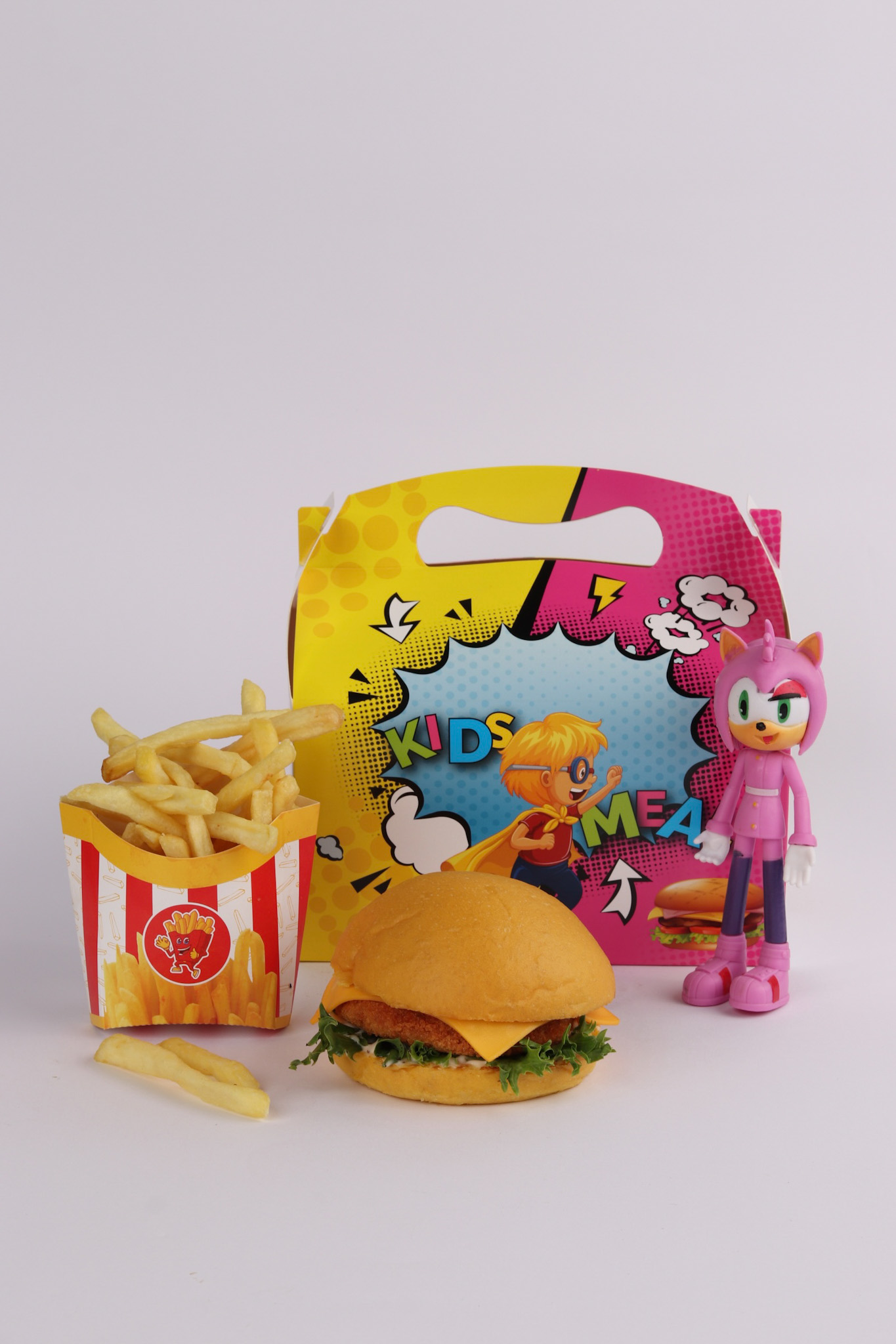 Happy Kids Meals Chicken Burger