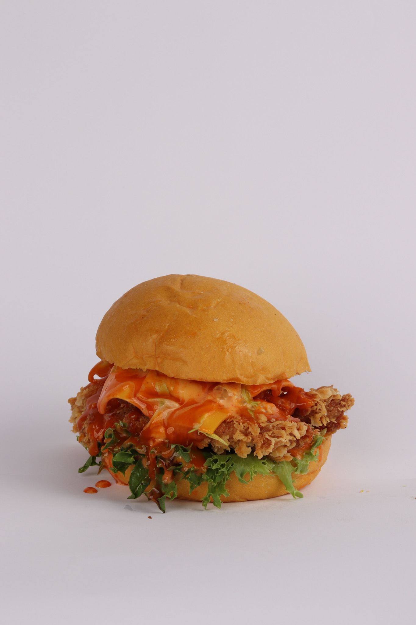 Maple Sriracha Chicken Burger